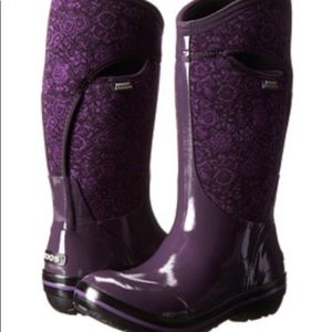 Bogs Women’s Tall Waterproof Winter/Rain Boots Sz 8
